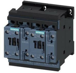 Siemens , Sirius, 3RA2327-8XB30-1AK6, 3RA23278XB301AK6, Forgásirányváltó mágneskapcsoló, 15Kw/32A (400V, AC3), 110V AC 50 Hz vezerlés, csavaros csatlakozás, S0 méret, Sirius (Siemens 3RA2327-8XB30-1AK6) (3RA2