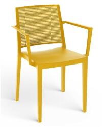 ROJAPLAST Grid műanyag kerti karfás szék (441205)