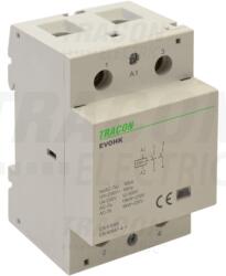 Tracon Installációs kontaktor 230V, 50Hz, 3 Mod, 2×NO, AC1/AC7a, 80A, (EVOHK2-80)