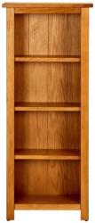 vidaXL Bibliotecă cu 4 rafturi, 45x22x110 cm, lemn masiv de stejar (331740) Biblioteca