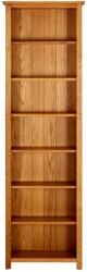 vidaXL Bibliotecă cu 7 rafturi, 60x22x200 cm, lemn masiv de stejar (331743) Biblioteca