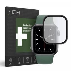 Hofi Folie Protectie HOFI Hybrid pentru Apple Watch 44mm Series, Sticla Securizata, Negru