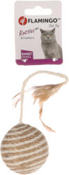  Flamingo tollas fonott labda macskáknak 1 db - petissimo