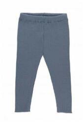 Iobio Popolini SAM Grey-Blue 110/116 - Pantaloni din lana merinos rib - Iobio (7619)