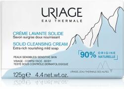Uriage Hygiène Solid Cleansing Cream finom állagú tisztító krém termálvízzel z francouzských Alp 125 g
