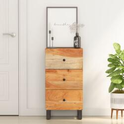 vidaXL Servantă cu 3 sertare, 40x33, 5x75 cm, lemn masiv de acacia (352906) Comoda