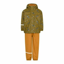 CeLaVi Dino 120 - Set jacheta+pantaloni impermeabil cu fleece, pentru vreme rece, ploaie si vant - CeLaVi (7168)