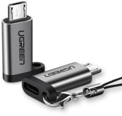 UGREEN US133 OTG - micro USB adapter (fekete) - scom