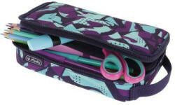 Herlitz Penar tip etui 2 go Herlitz 50043545, Motiv camo purple (50043545) Penar