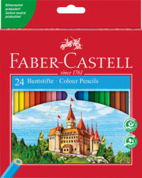 Faber-Castell Creioane colorate Faber-Castell FC120124, 24 culori (FC120124)