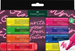 Faber-Castell Set 8 textmarkere superfluorescente Gen Z Faber-Castell FC254601, cutie carton (FC254601)