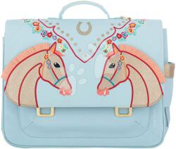 Jeune Premier Servieta școlară It Bag Midi Cavalerie Florale Jeune Premier design ergonomic de lux 30*38 cm (JPITD23187)