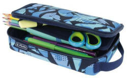Herlitz Penar tip etui 2 go Herlitz 50043576, Motiv camo blue (50043576) Penar