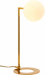 JUPITER FEME - asztali lámpa arany gömbös 1xG9- Jupiter (1933 FEL MS)