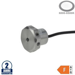 OPTONICA 1, 2W LED víz alatti dekoratív süllyesztett lámpa 24V IP68 hideg fehér / 586 (586) - optonica