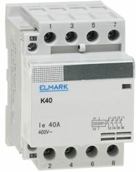 Elmark Moduláris mágneskapcsoló K40 25A 230 2NO+2NC Elmark (ELM 23410)