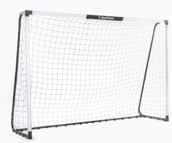OneTeam One focikapu 300 x 200 cm horganyzott acél fehér/fekete