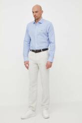 Benetton pantaloni barbati, culoarea bej, drept PPYX-SJM0B2_01X