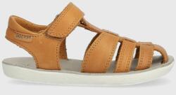 Shoo Pom sandale din piele intoarsa pentru copii culoarea maro PPYX-OBG1DM_82X