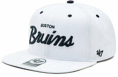 47 Brand Șapcă NHL Boston Bruins Crosstown Pop '47 CAPTAIN H-CRSPP01WBP-WH Alb