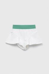 United Colors of Benetton pantaloni scurti copii culoarea alb, neted PPYX-SZG033_00X