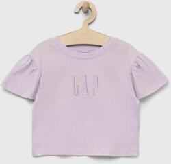 GAP tricou de bumbac pentru copii culoarea violet PPYX-TSG0LH_04X