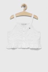 Tommy Hilfiger bluza din bumbac culoarea alb PPYX-TSG0AA_00X