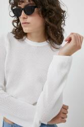 Benetton pulover femei, culoarea alb PPYX-SWD0G9_00X