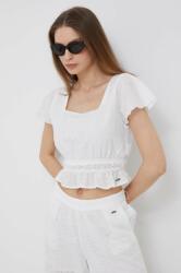 Pepe Jeans top din bumbac Artemis culoarea alb PPYX-TSD0LH_00X