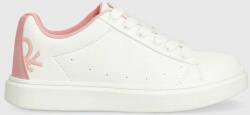 United Colors of Benetton sneakers pentru copii culoarea alb PPYX-OBK08Z_00X