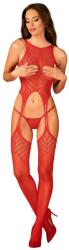 Obsessive Necces catsuit, piros