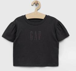 GAP tricou de bumbac pentru copii culoarea gri PPYX-TSG0LH_90Y