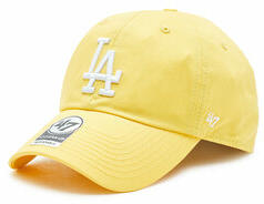 47 Brand Șapcă MLB Los Angeles Dodgers '47 CLEAN UP B-RGW12GWSNL-MZB Galben