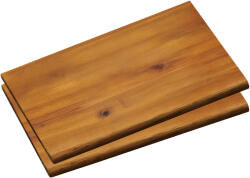 Kesper Set două tavi de servire, lemn de salcâm, 23 x 15 cm, Kesper (28402k)