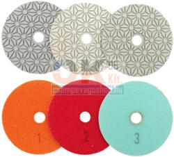 SKT Diamond SKT 411 3 lépéses polírozótárcsa készlet 3db (skt411000cs) (skt411000cs)