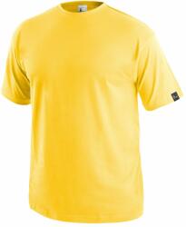 CXS Tricou cu mânecă scurtă CXS DANIEL - Galbenă | S (1610-001-150-92)