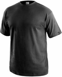 CXS Tricou cu mânecă scurtă CXS DANIEL - Neagră | L (1610-001-800-94)