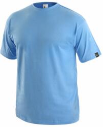 CXS Tricou cu mânecă scurtă CXS DANIEL - Albastru ceruleu | 3XL (1610-001-412-97)