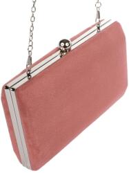  Alkalmi, színházi táska fém kerettel Elegance-6333 Pink