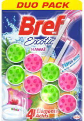 Bref Power Aktiv Exotic Hawai WC-frissítő és WC-illatosító blokk duopack - 2x50 g