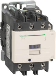 Schneider Electric, TeSys D, LC1D80B7, Mágneskapcsoló, 37kW/80A (400V, AC3), 24V AC 50/60 Hz vezerlés, 1Z+1Ny, csavaros csatlakozás, TeSys D (Schneider LC1D80B7) (LC1D80B7)