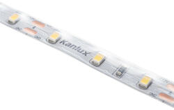 Kanlux 33310 L60 11W/M 12IP65-CW kültéri LED szalag, 5m/tekercs, 800lm / m, 11W / m teljesítmény, 30000h élettartammal, IP65 védettséggel, 12V DC, 6000K (Kanlux 33310) (33310)