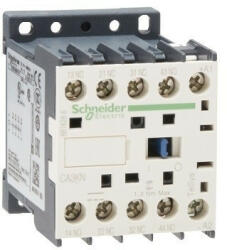  Schneider Electric CA3KN22BD, Segédkontaktor 10A, 24V DC vezerlés, 2 Záró + 2 Nyitó érintkező, csavaros csatlakozás (Segédkapcsoló CA3KN22BD) (CA3KN22BD)
