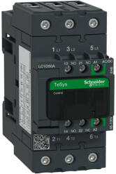 Schneider LC1D50AEHE, Tesys D Green mágneskapcsoló, 22kW/50A (400V, AC3), 48. . 130V AC/DC vezerlés, 1Z+1Ny, csavaros csatlakozás (LC1D50AEHE)