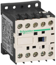 Schneider Electric, TeSys K, LP4K0601BW3, Mágneskapcsoló, 2, 2kW/6A (400V, AC3), 24V DC vezerlés, 1Ny, csavaros csatlakozás, kis fogyasztású tekerccsel, TeSys K (Schneider LP4K0601BW3) (LP4K0601BW3)