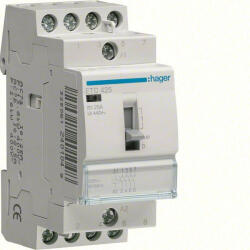 Mágneskapcsoló, 4Z, 25A, 230V AC, moduláris (ETC425)
