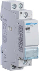  Hager Moduláris kontaktor 25A, 2 Nyitó érintkező, 24V AC 50 Hz (Hager ESD226) (ESD226)