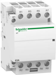  Schneider Electric, Moduláris kontaktor 63A, 4 Nyitó érintkező, 220-240V AC 50 Hz (Schneider A9C20867) (A9C20867)
