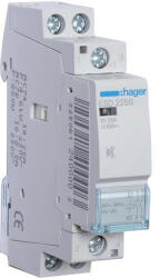 Hager Csendes moduláris kontaktor 25A, 2 Záró érintkező, 24V AC/DC 50 Hz (Hager ESD225S) (ESD225S)