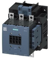 Siemens , Sirius, 3RT1055-2AM36, 3RT10552AM36, Mágneskapcsoló, 75Kw/150A (400V, AC3), 200. . 220V AC/DC 50/60 Hz vezerlés, 2Z+2Ny segédérintkezővel, rugós csatlakozás, S6 méret, Sirius (Siemens 3RT1055-2AM36)